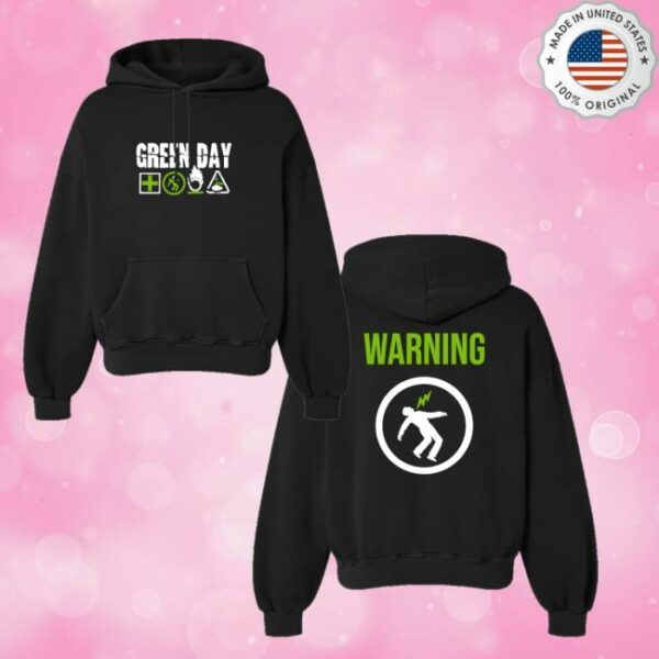 Green Day Merch Store Signs Hoodie