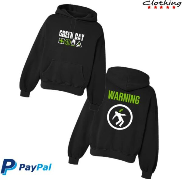 Green Day Merch Store Signs Hoodie