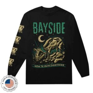 Bayside Shop Merch Ruin Everything Black Long Sleeve