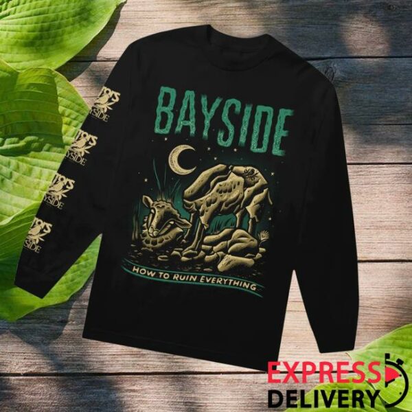 Bayside Shop Merch Ruin Everything Black Long Sleeve