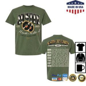 Aclfestival Store Merch Records Lineup Tee