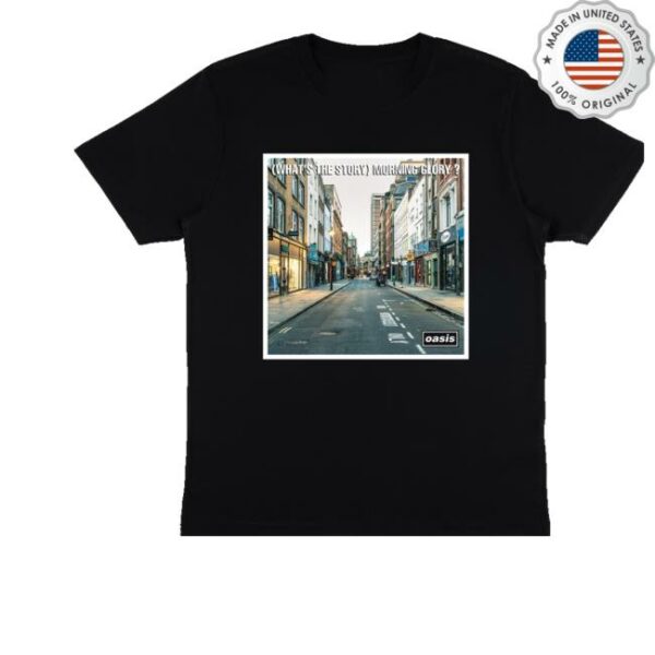 Oasisinet Shop Merch What’s The Story Morning Glory Empty Berwick Street T-Shirt