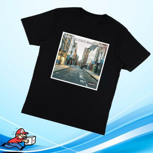Oasisinet Shop Merch What’s The Story Morning Glory Empty Berwick Street T-Shirt