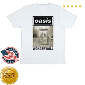 Oasisinet Shop Merch Wonderwall Single T-Shirt