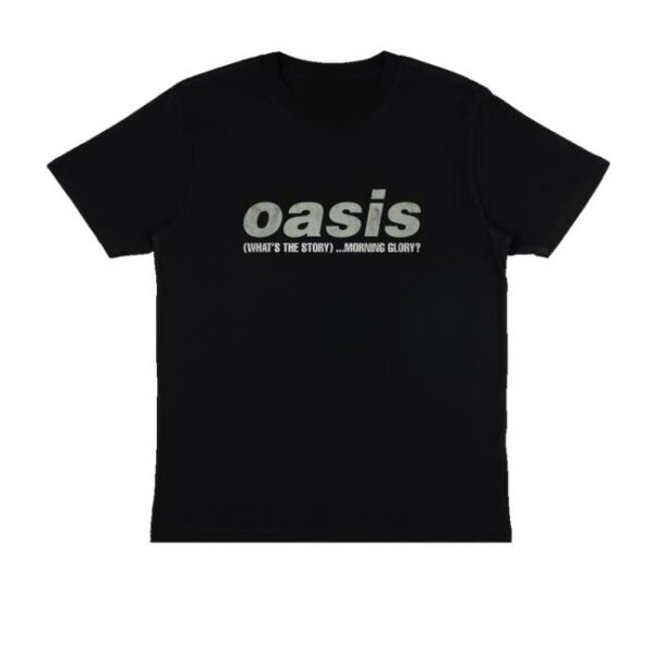 Oasisinet Shop Merch What’s The Story Morning Glory Album Title T-Shirt