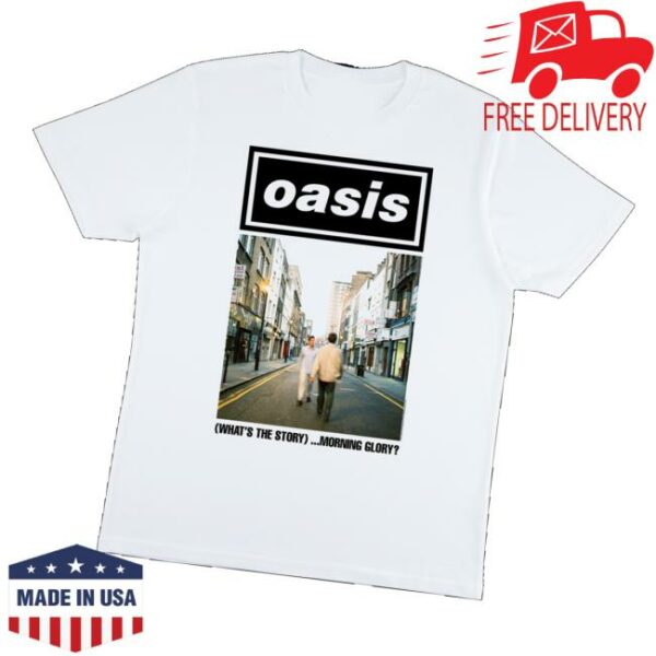 Oasisinet Shop Merch What’s The Story Morning Glory Album T-Shirt