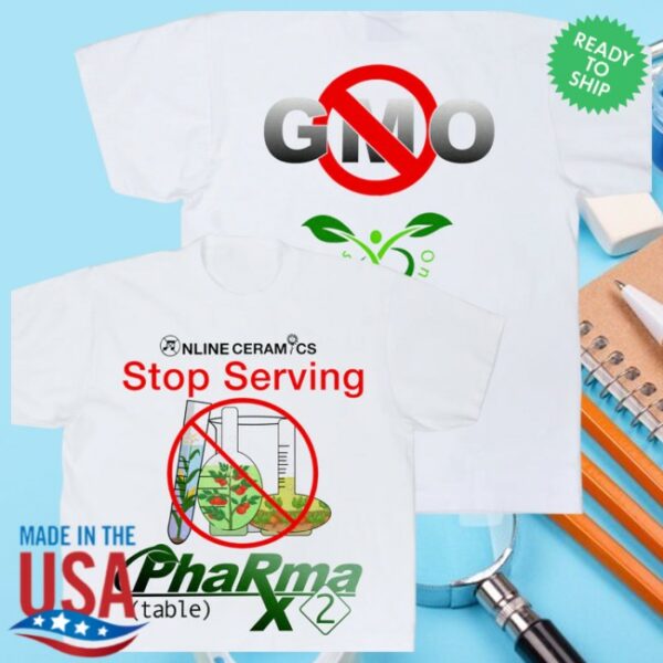Online Ceramics Store Merch Pharma 2 Table White Tee