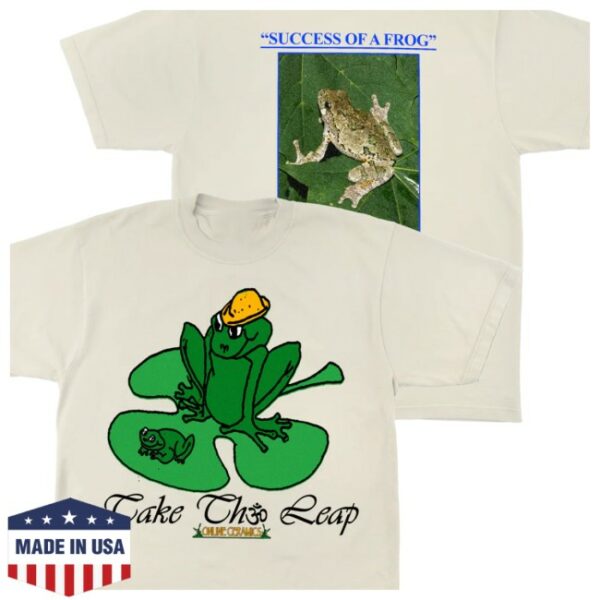 Online Ceramics Store Merch Success Of A Frog Cream Tee