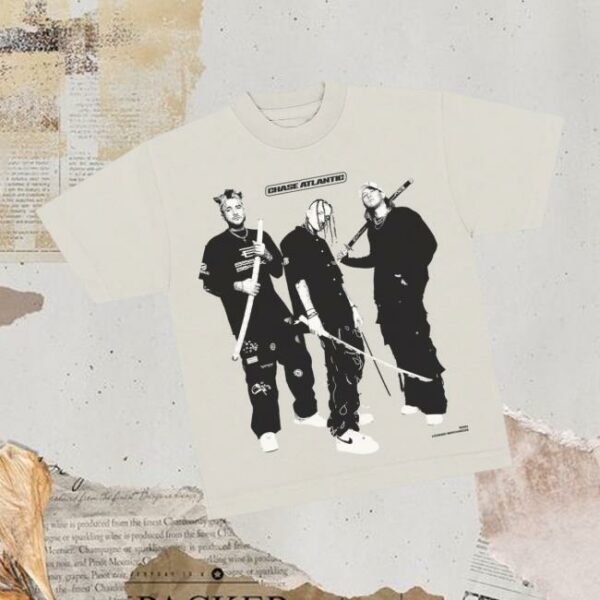 Chase Atlantic Merch Store Katana Photo Tee