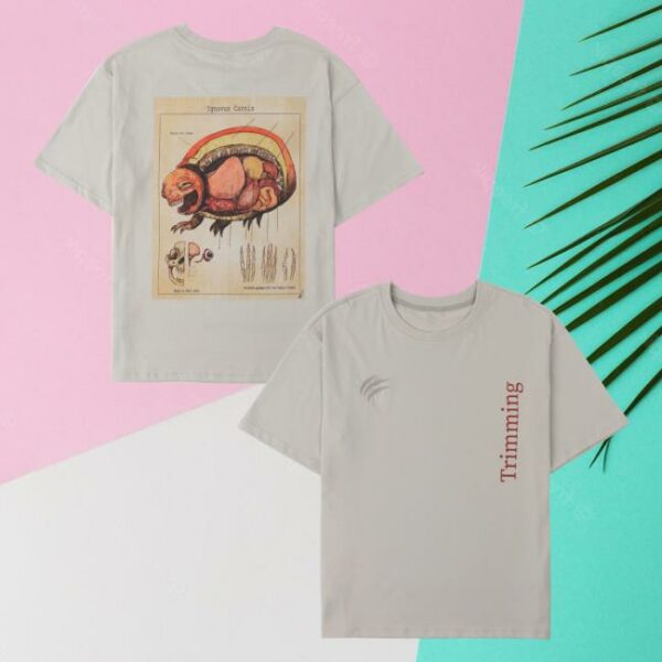 Darian Quilloy Merch Store Trimming Diagram T-Shirt