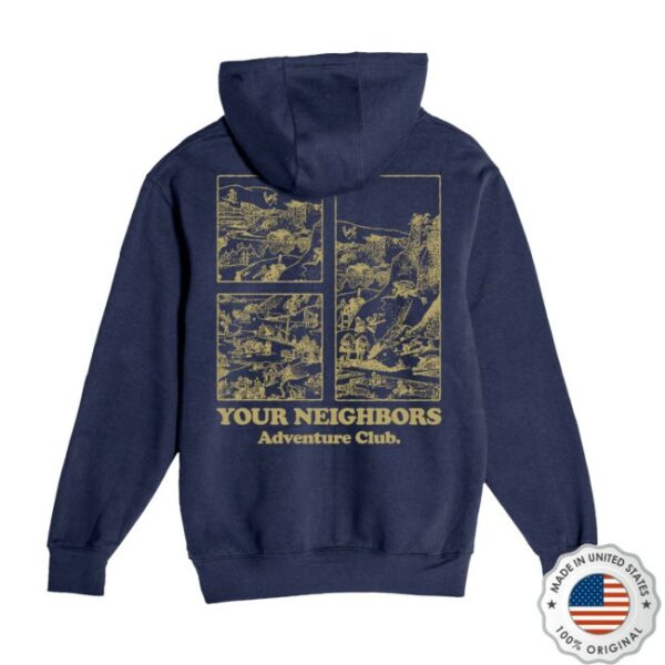 Your Neighbors Store Merch Adventure Club Hoodie