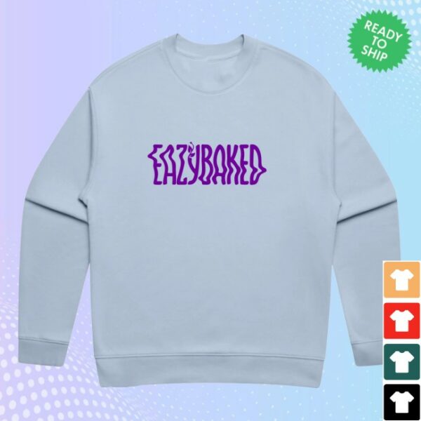 Eazybaked Beats Store Merch Classic Ezb Logo Crewneck