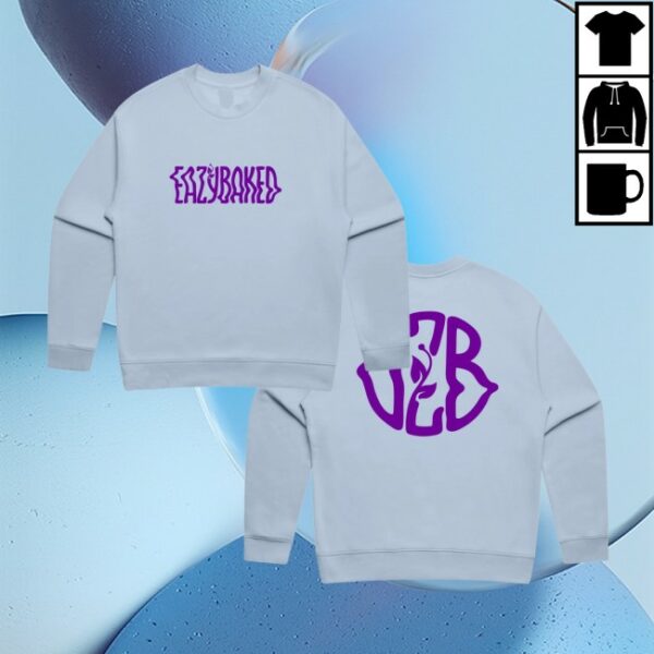 Eazybaked Beats Store Merch Classic Ezb Logo Crewneck