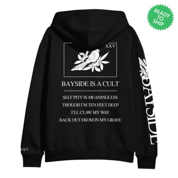 Bayside Store Merch Cult Black Pullover Hoodie