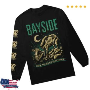 Bayside Store Merch Ruin Everything Black Long Sleeve