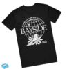 Bayside Store Merch Globe Black Mineral Wash T-Shirt