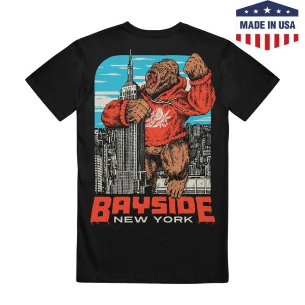Bayside Store Merch Kong Black T-Shirt