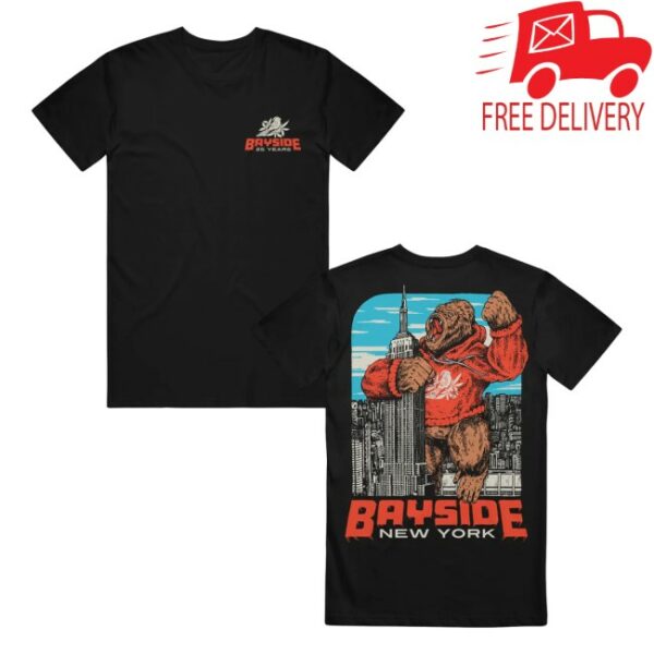 Bayside Store Merch Kong Black T-Shirt