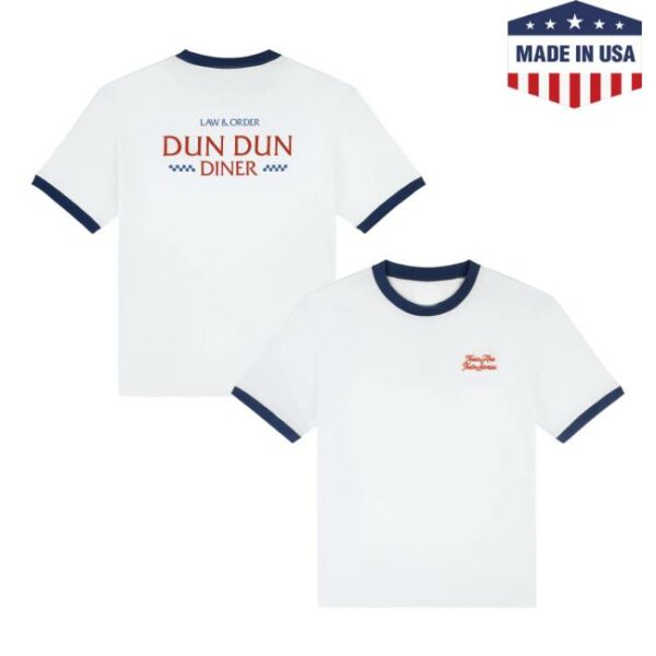 Dinner Serviceny Merch Store Law And Order Ringer Tee
