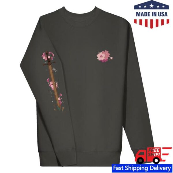 Geminitay Merch Store Cherry Sword Crewneck
