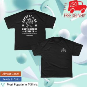 Lewis Capaldi Merch Store Capaldi And Co. Black Tee