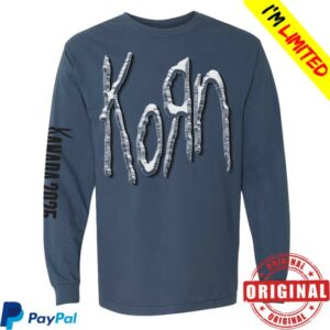 Korn Official Merch Store Kanada Leaf Long Sleeve