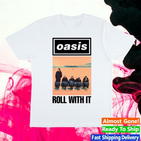 Oasisinet Merch Store Roll With It Single T-Shirt