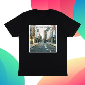 Oasisinet Merch Store What’s The Story Morning Glory Empty Berwick Street T-Shirt Black