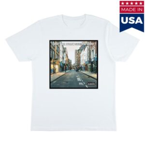 Oasisinet Merch Store What’s The Story Morning Glory Empty Berwick Street T-Shirt White