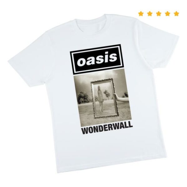 Oasisinet Merch Store Wonderwall Single T-Shirt