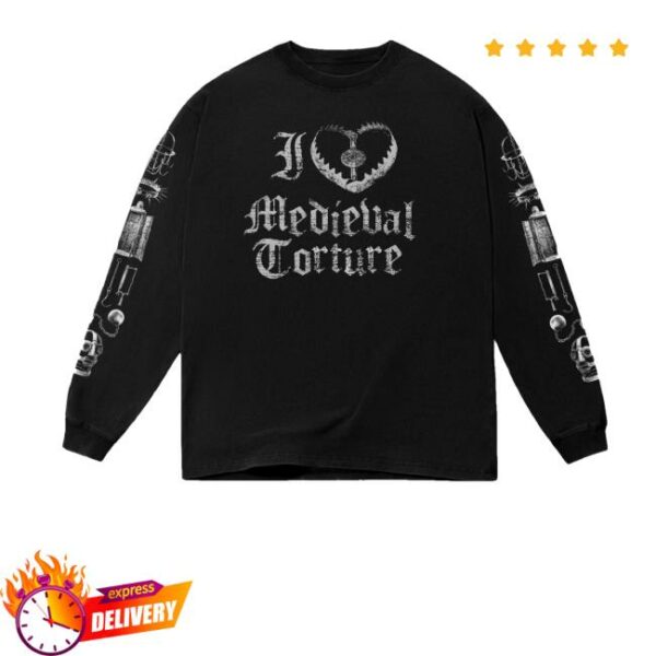 Whileodinsleeps Merch Store I Love Medieval Torture Long Sleeve