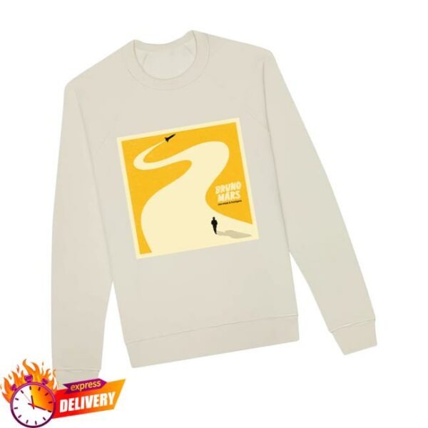 Bruno Mars Merch Store Doo-Wops And Hooligans Crewneck Limited Edition