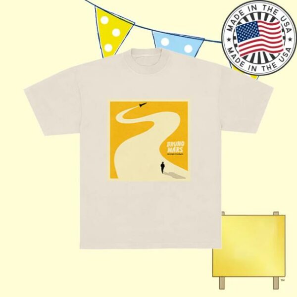 Bruno Mars Merch Store Doo-Wops And Hooligans Tee Limited Edition