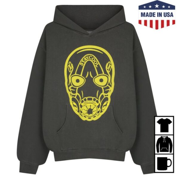 Staycoolnyc Store Merch Borderlands Psycho Mask Hoodie