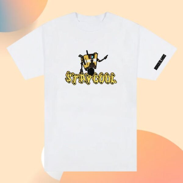 Staycoolnyc Store Merch Borderlands Claptrap Logo Tee