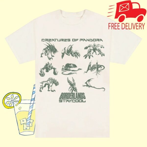 Staycoolnyc Store Merch Borderlands Creatures Tee
