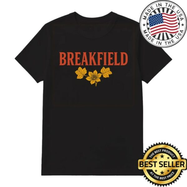 Rounder Store Merch Breakfield Flower Logo Tee