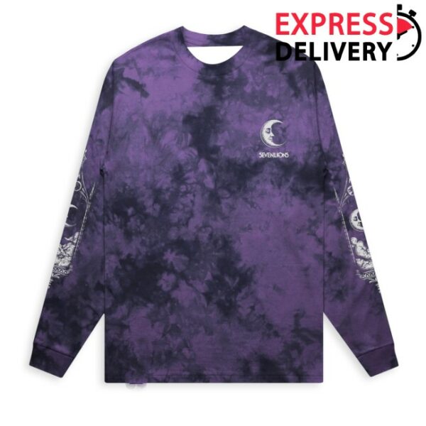 Seven Lions Store Merch Seven Lions Gathering Twilight Tie Dye Longsleeve