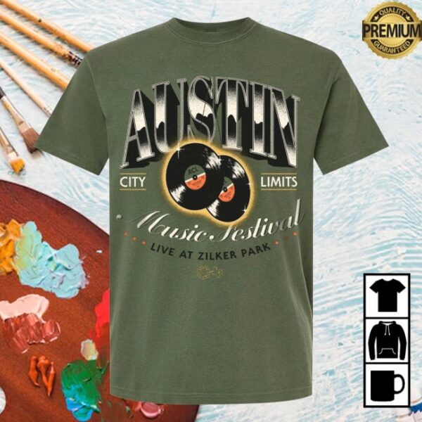 Acl Festival Store Merch Records Lineup Tee