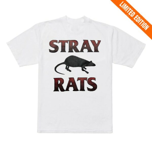 Stray Rats Store Merch Rodenticide Halftone Tee