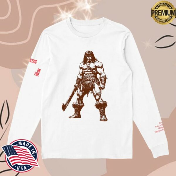 Alexisonfire Store Merch Barbarian Longsleeve T-Shirt