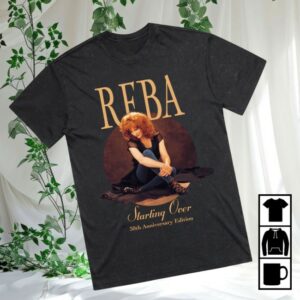 Reba Store Merch Starting Over 30Th Anniversary Edition Tee