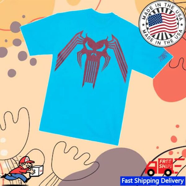 Stray Rats Store Merch Spider Skull Tee