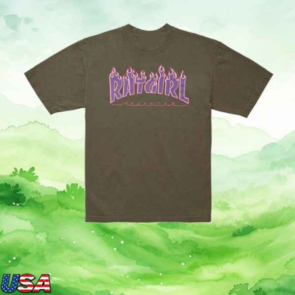 Stray Rats Store Merch Ratgirl Megastar Tee