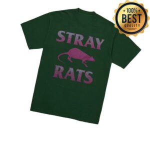 Stray Rats Store Merch Rodenticide Halftone Tee