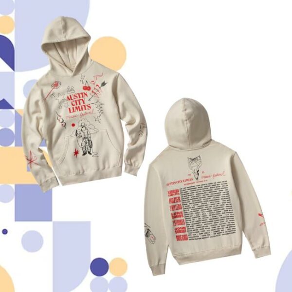 Brandon Maxwell X Acl Fest Merch Store Brandon Maxwell X Acl Fest Lineup Hoodie