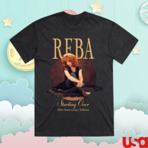 Reba Mcentire Merch Store Starting Over 30Th Anniversary Edition Tee