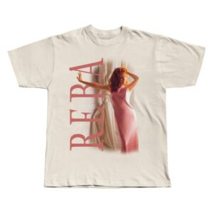 Reba Mcentire Merch Store Starting Over Pink Dress Tee