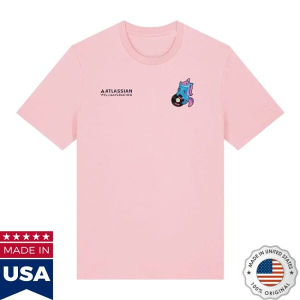 Williamsf1 Merch Store Atlassian Williams Racing Sparkles Pink Tee