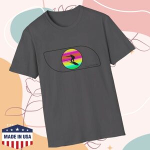 Island Records Store Merch Sunset Surfer T-Shirt